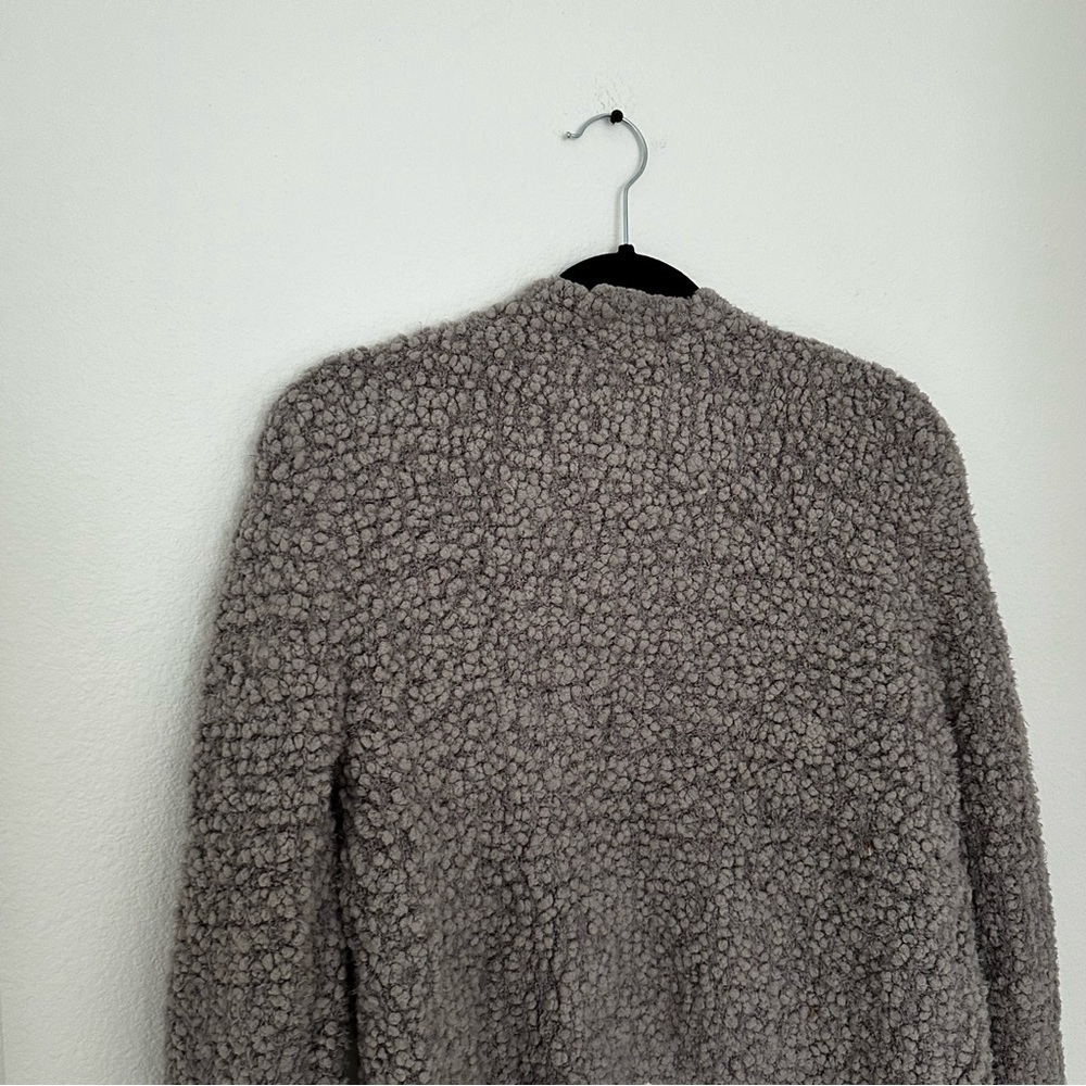 Barefoot Dreams Boucle Open Front Cardigan Gray Size XS Women’s Cozy Comfortable - Picture 10 of 11